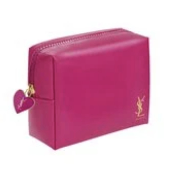 YSL Pink Beauty Bag - Picture 2 of 3